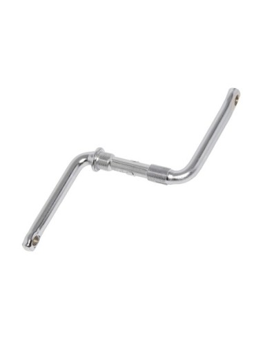 One Piece Crank 114s Square 5 (127mm) Chrome.